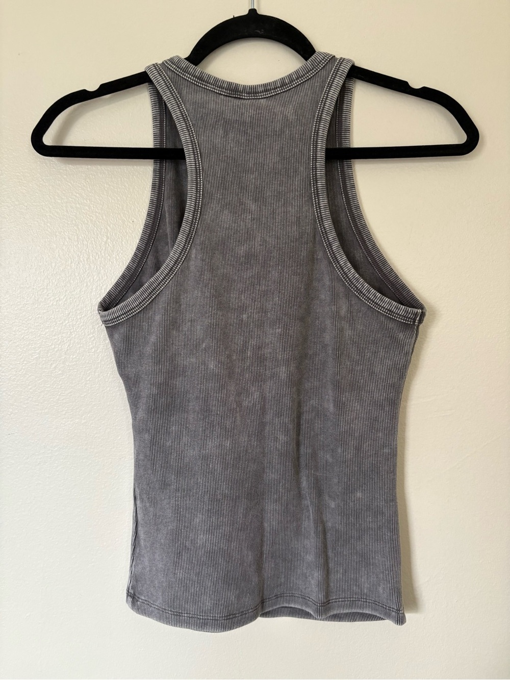 Automet Gray Ribbed Acid Wash Tank Size XS NWT - Picture 6 of 6